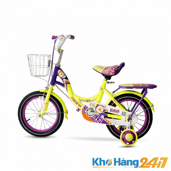 XE DAP BEE 01 600x600 - Xe đạp trẻ em Bee vàng