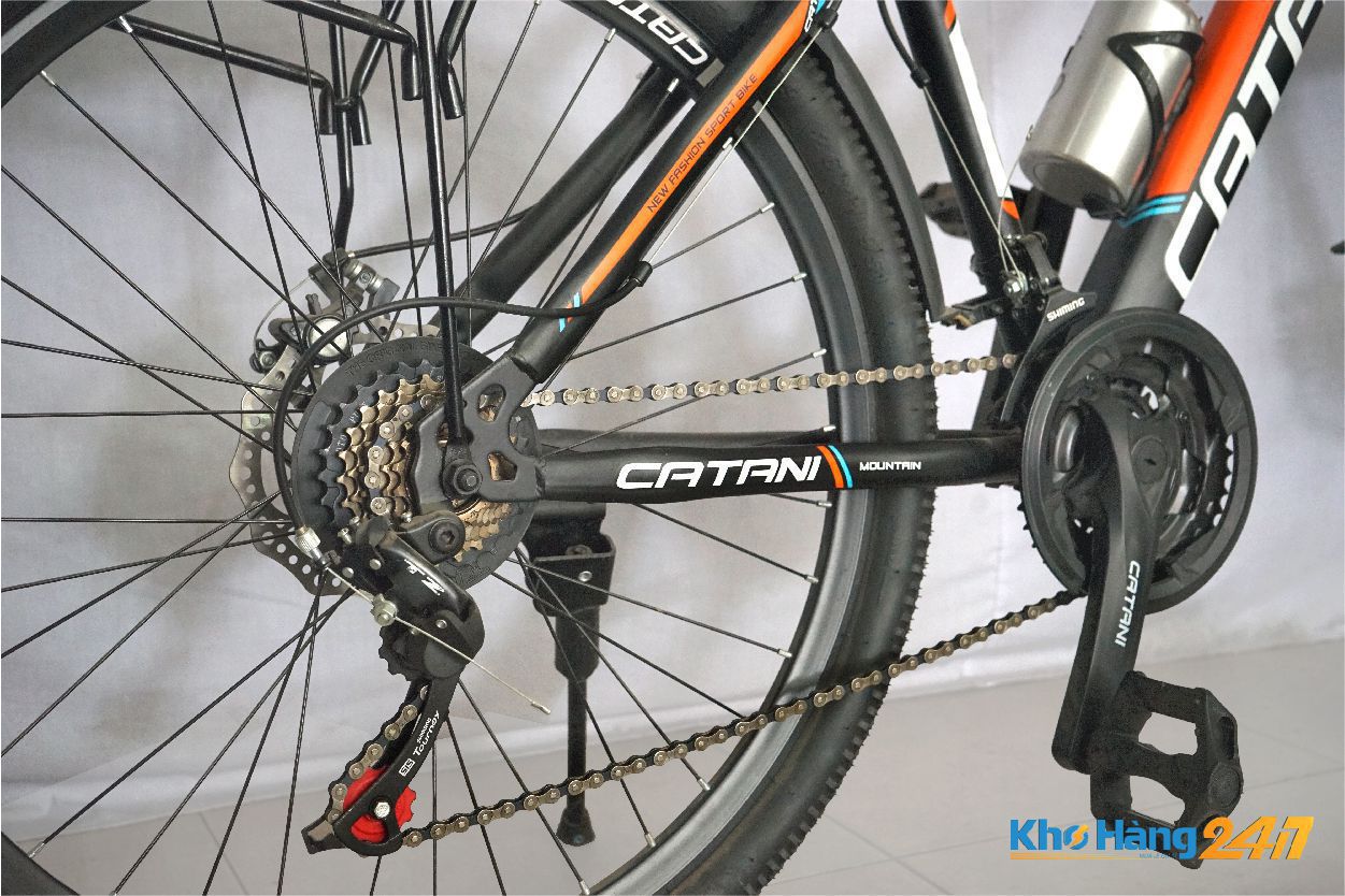 xe dap catani x6 04 - Bảng tổng hợp giá xe đạp thể thao cũ ngon bổ rẻ tại Tp.HCM