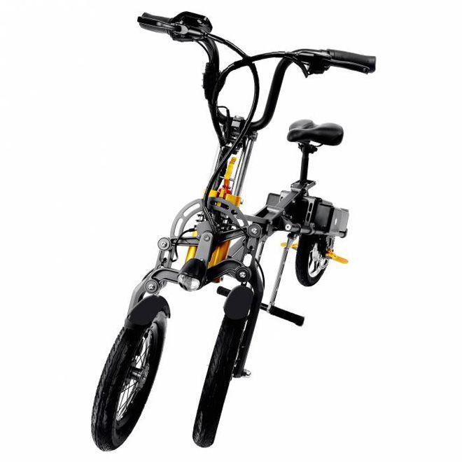 Swagtron Commander: Đứa con lai của xe đạp điện và xe ba bánh Yamaha Niken - 2