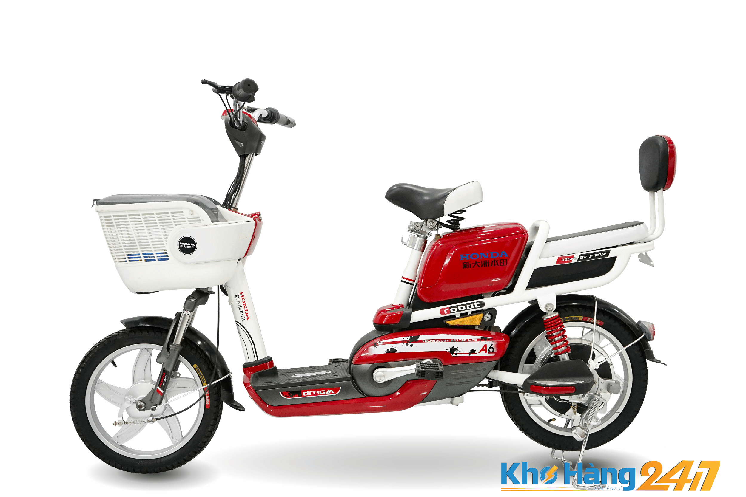 HONDA A6 KT lon 06 - Xe đạp điện Honda A6