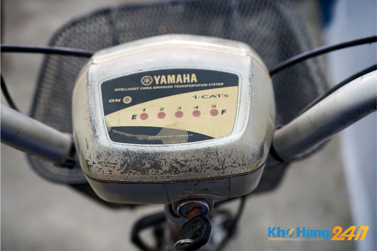 XE DAP DIEN YAMAHA ICATs 01 6 - Xe đạp điện Yamaha Icats Cũ