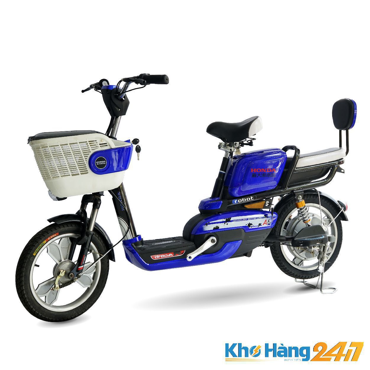 xe dap dien honda a6 thanh ly 1 - Mua xe đạp điện mới giá rẻ tại Khohang247.com