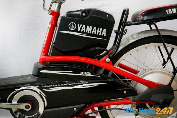 xe dap dien yamaha icats mau do 4 600x400 - Xe đạp điện Yamaha Icats - Màu đỏ