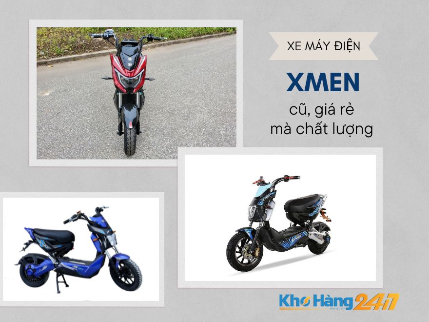 xe may dien xmen cu chinh hang - Xe máy điện Xmen cũ: Giá bao nhiêu? Nơi nào bán tại TP.HCM?
