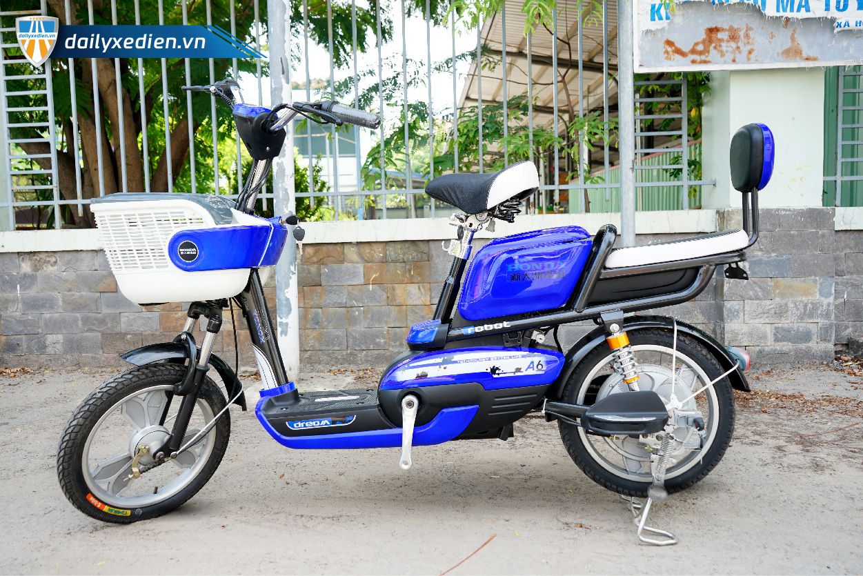 xe dap dien honda a6 new 03 - Làm sao để mua xe đạp điện cũ còn chạy tốt và giá rẻ?