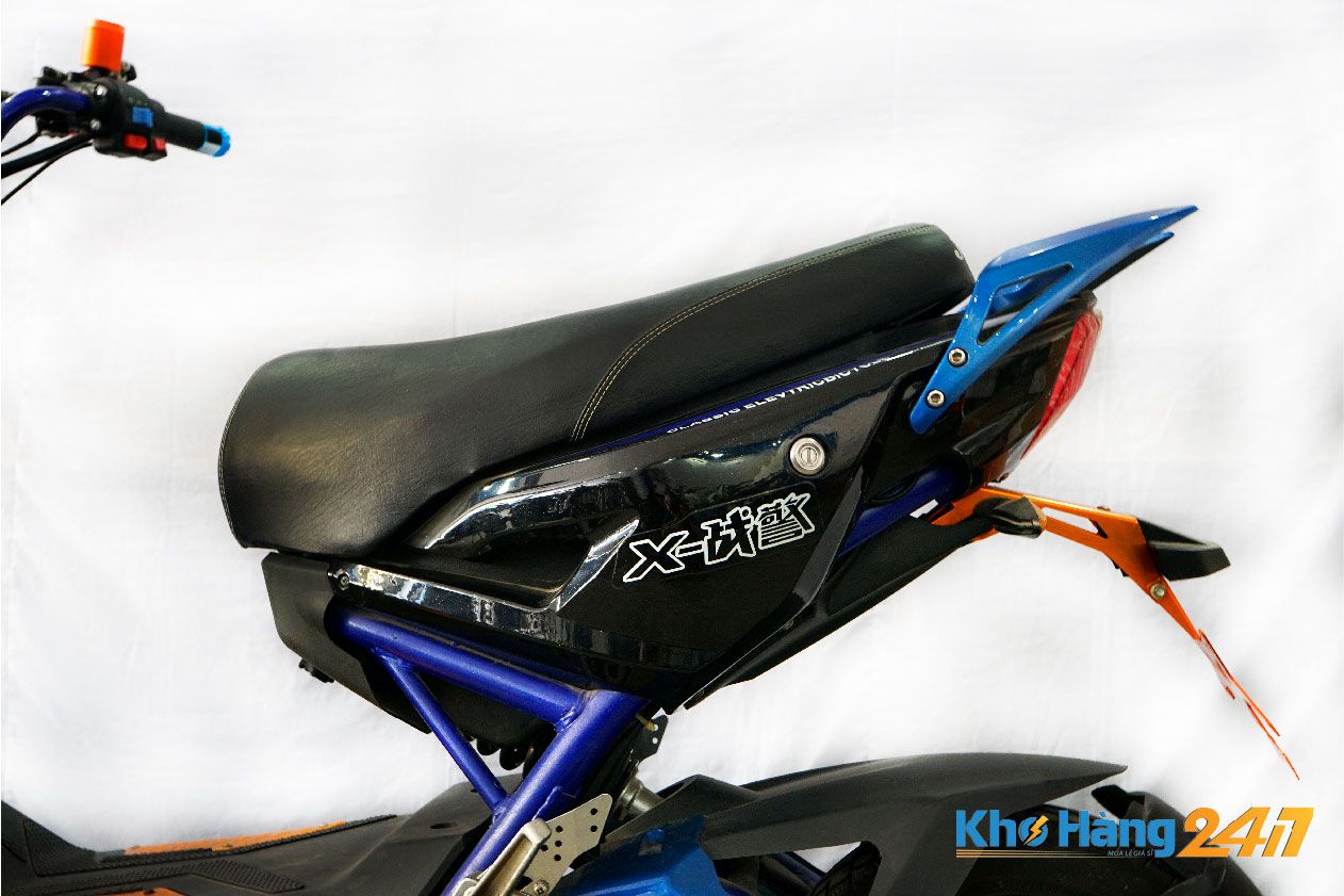 xe may dien x men xanh cu 06 - Xe đạp điện X-Men Xanh