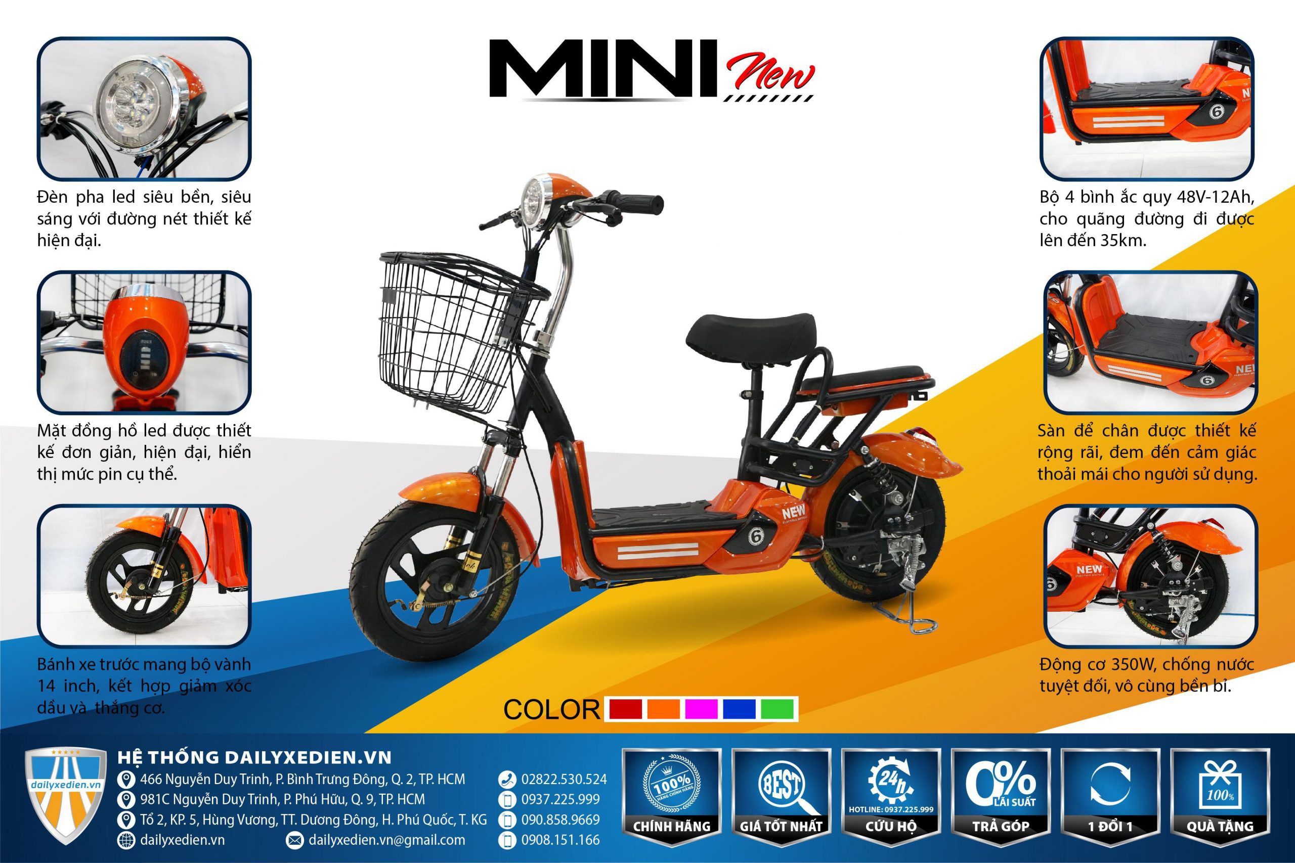 xe dap dien 6 mini new 24 scaled - Xe đạp điện Mini New