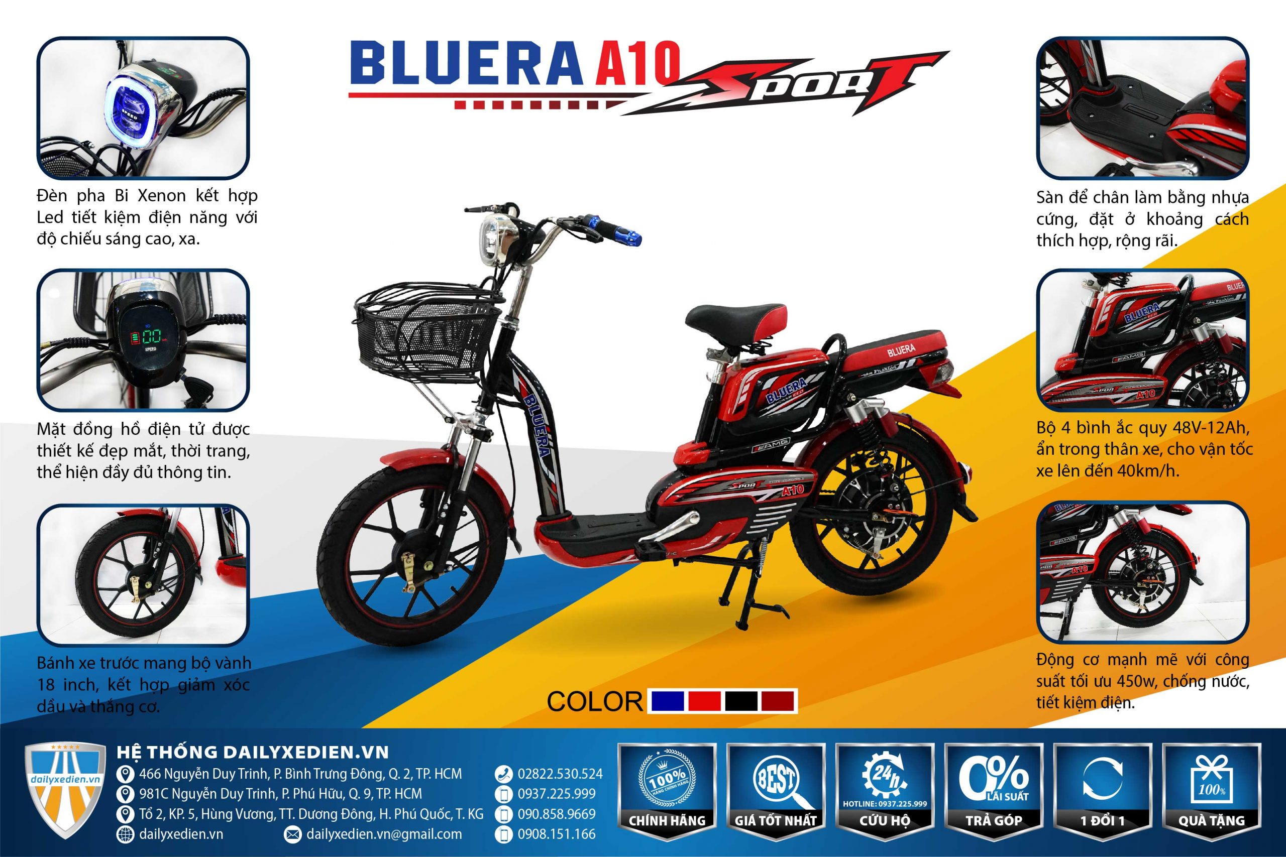 xe dap dien bluera sport a10 TT 01 scaled - Xe đạp điện Bluera Sport A10