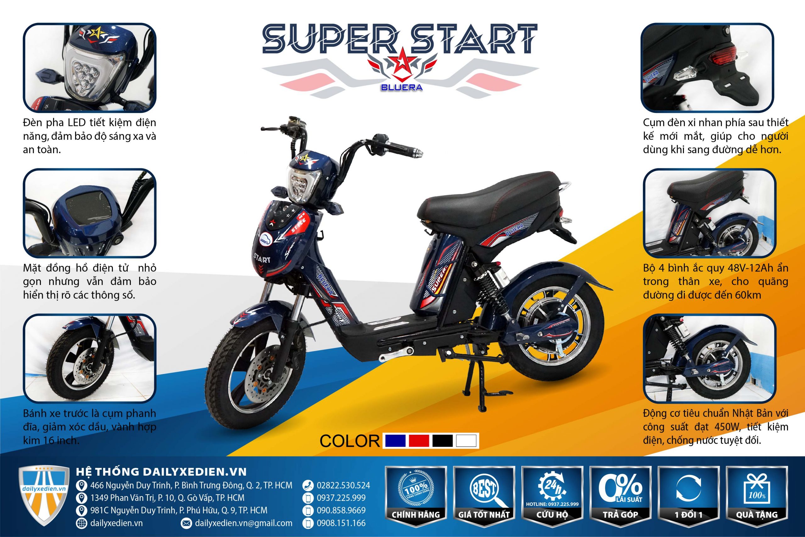 xe dap dien bluera super star ct 22 01 scaled 1 - Xe đạp điện Bluera Super Star