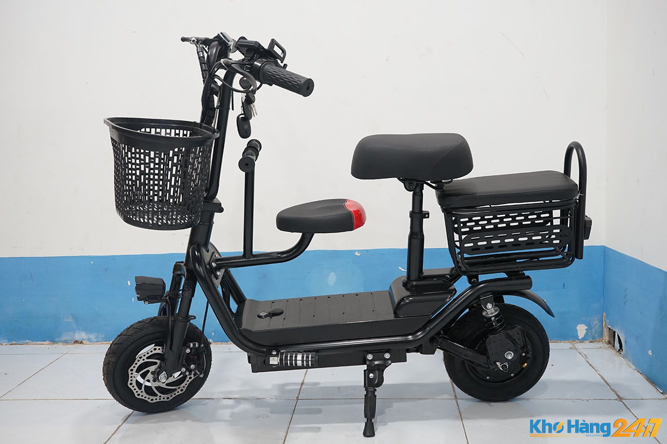xe dap dien family 2 - Xe đạp điện Mini Family 2021