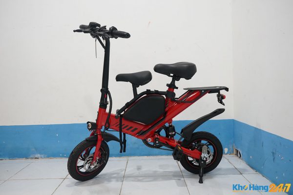 xe dap dien mini family 3 cho ngoi gap 3 600x400 - Xe đạp điện family 3 chổ ngồi gấp gọn
