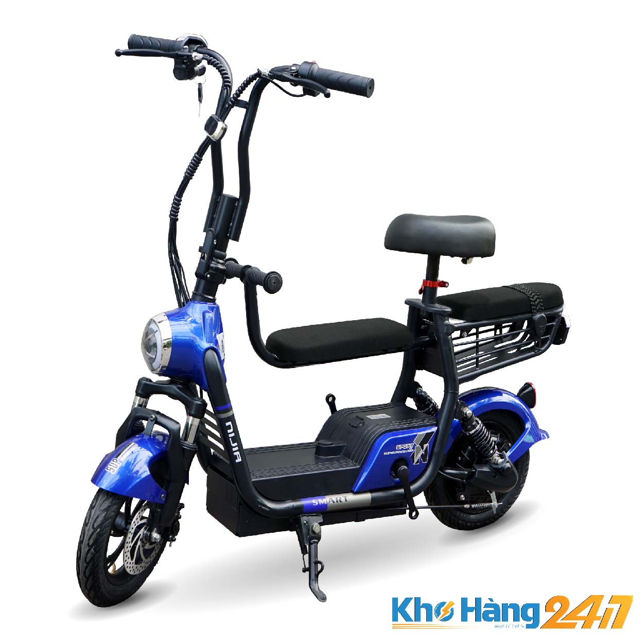 xe dap dien nijia smart 3 yen khohang247 01 - Xe đạp điện NIJIA SMART 3 yên