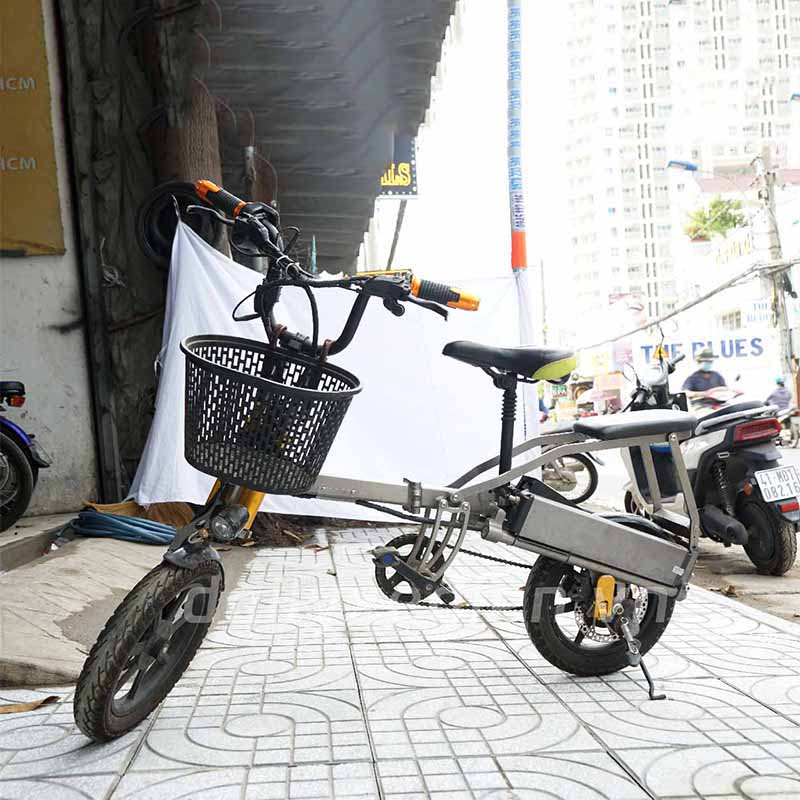 X373 Xe đạp điện yamaha hàng Nhật cũ  dành cho người lớn tuổi  Xe Đạp  Điện Nhật Bản