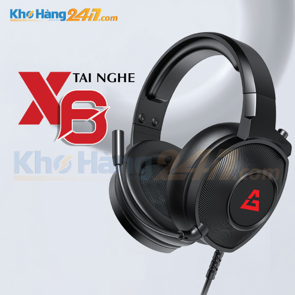 Tai nghe X6 khử tiếng ồn - Micro HD