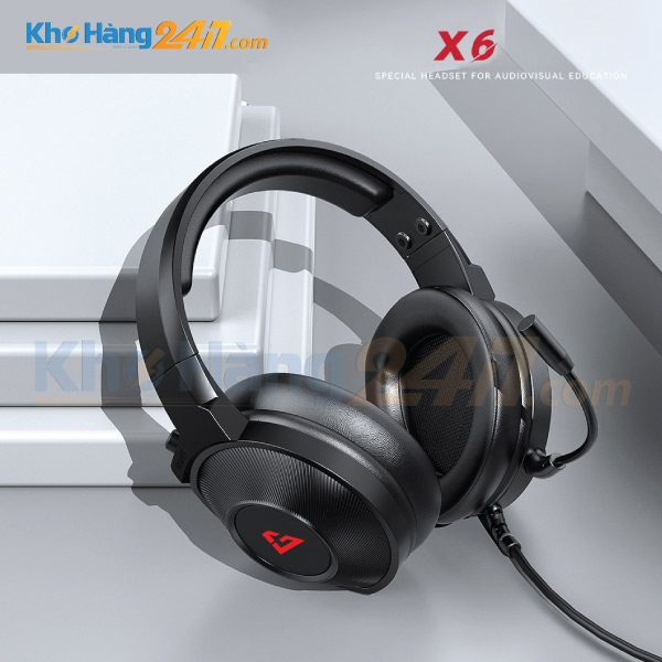 Tai nghe X6 9 - Tai nghe X6 khử tiếng ồn - Micro HD