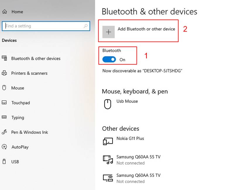 Cách kết nối chuột không dây với laptop bằng Bluetooth